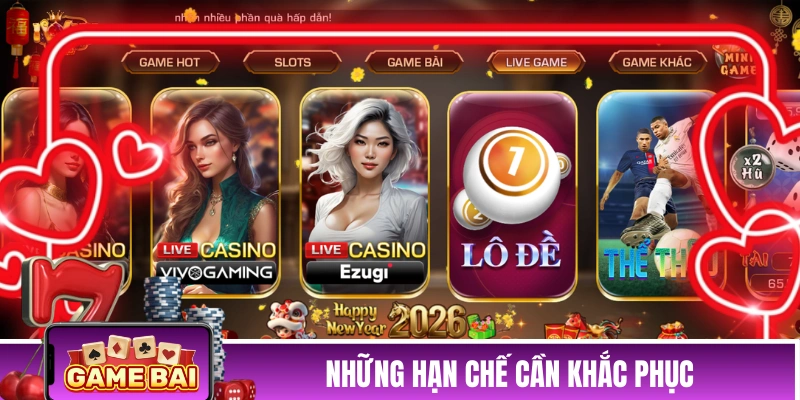 iWin - Cổng Game Bài Chơi Là Win, Săn Tiền Tỷ Về Túi Những hạn chế cần được cổng game khắc phục