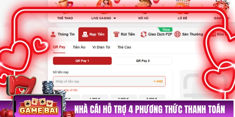 RICBET - Nhà Cái Chất Lượng Theo Đúng Tiêu Chuẩn Châu Âu Nhà cái hiện đang chấp nhận 4 cách thanh toán