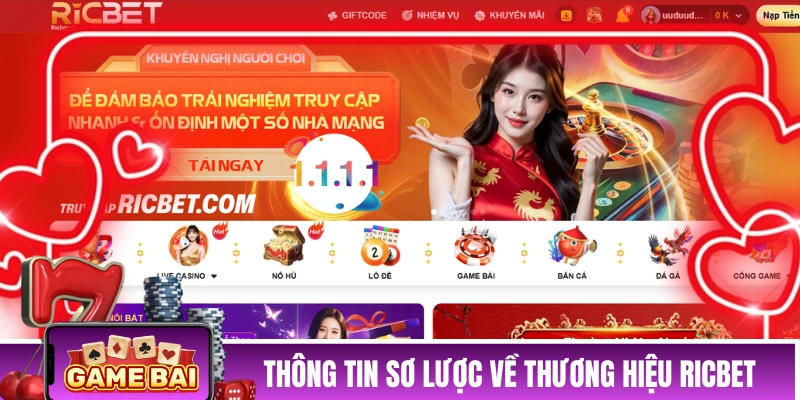 RICBET - Nhà Cái Chất Lượng Theo Đúng Tiêu Chuẩn Châu Âu Vài thông tin sơ lược về thương hiệu nhà cái RICBET